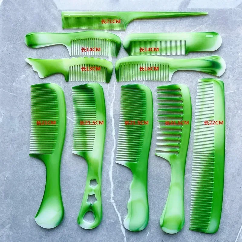 10PCS Plastic Hair Combs Set Anti-static Massage Hair Brush Hairdressing Colorful Hairdress Salon Styling Traveling Accessories