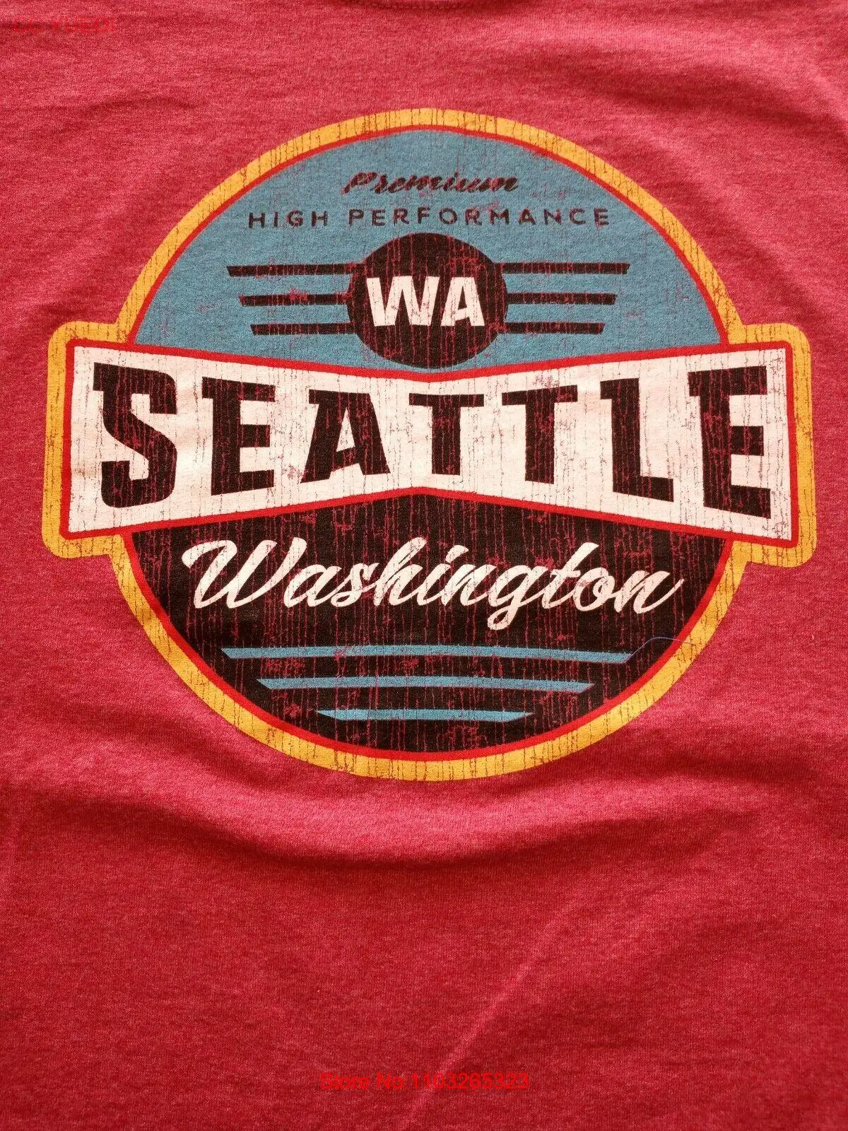НОВАЯ ФУТБОЛКА SEATTLE WASHINGTON..Размер БОЛЬШОЙ БРЕНД EMI
