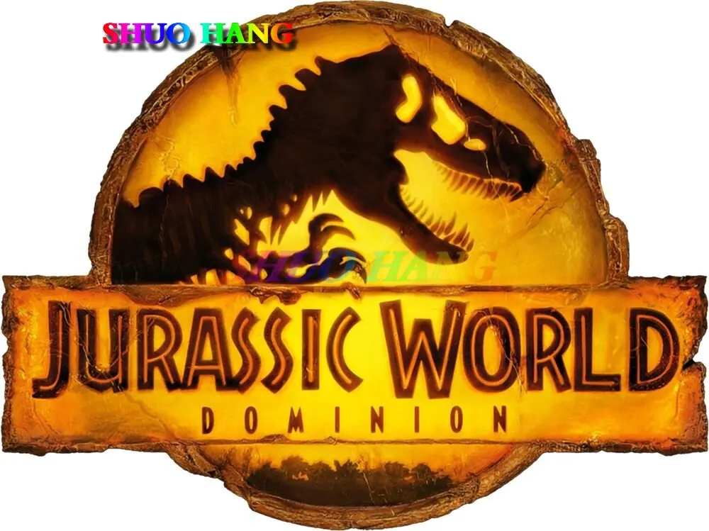 For Jurassic World Dominion Movie Dinosaur Movie Decal Beautiful Car Cup Sticker Vinyl Car Parts Window Bumper Decal PVC