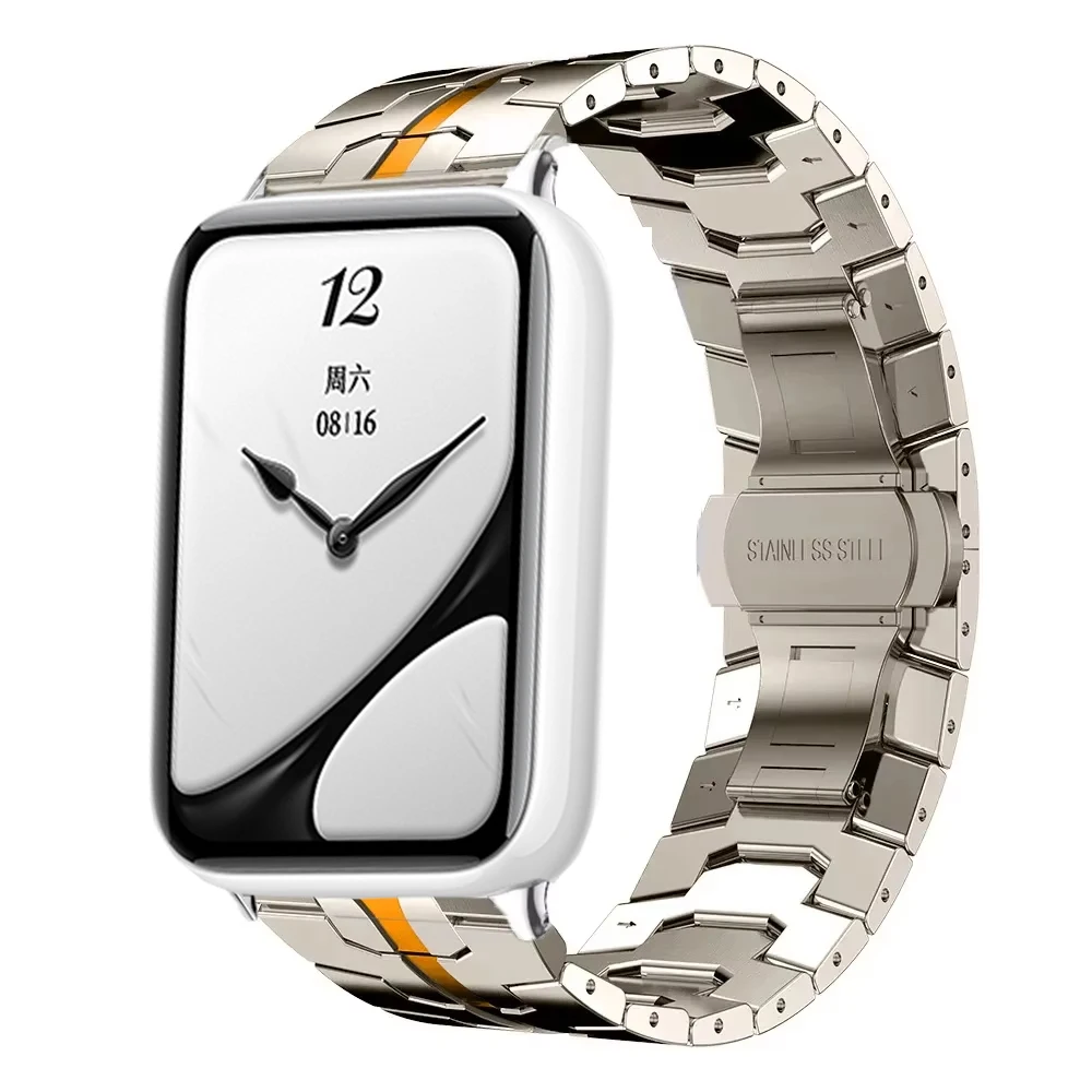 �y�Z�[�����zXiaomi Mi Band 10 Pro/8/9 Pro�p�X�e�����X�X�`�[���o���h�A�r�W�l�X�u���X���b�g�X�g���b�v�ARedmi Watch 6 5 4�p���^�����X�g�o���h�A�N�Z�T���[