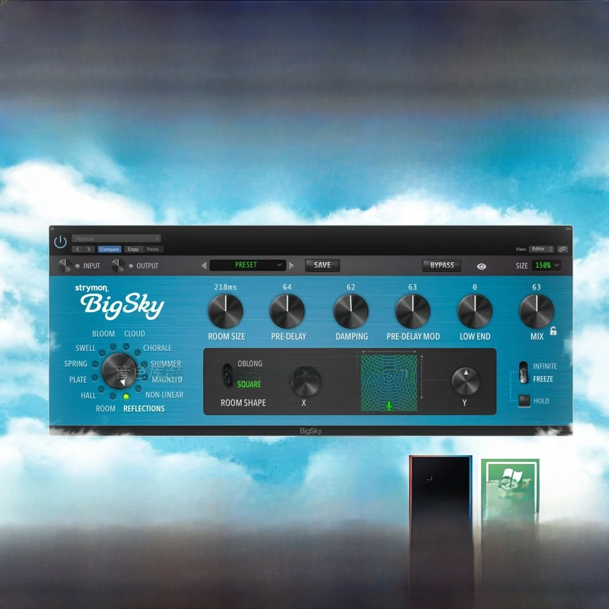 Strymon Big Reverb, Plugin de Reverb para Guitarra y Voz, Software de Efectos de o para Producción Musical