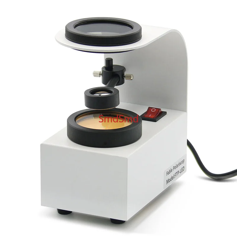 Portable Gemology Lab Observation Tools Table Gem Polariscope With Mountable Conoscope