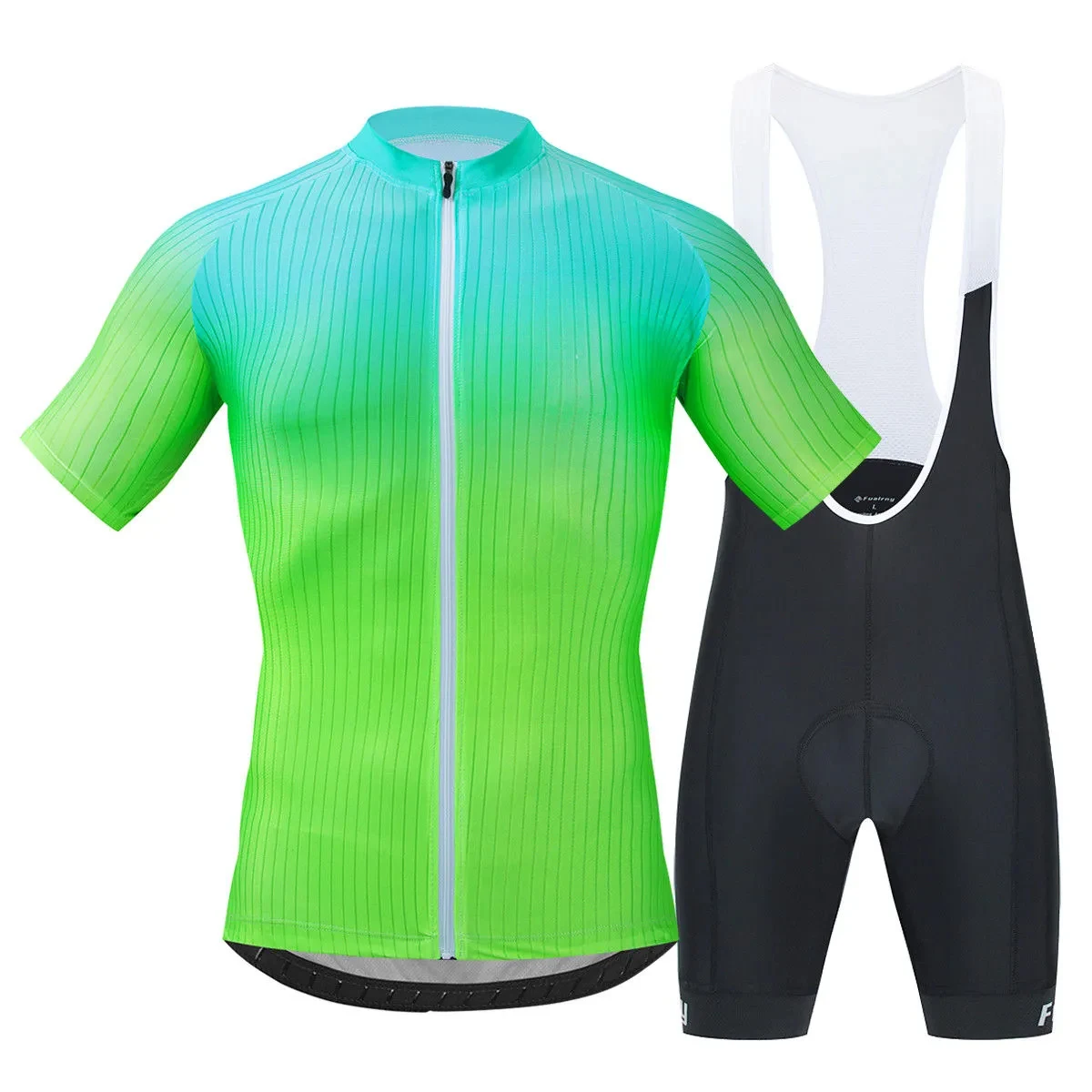 Breathable Textured Cycling Suit Summer Men's Short Sleeve Cycling Clothing Cycling Shirt Bicycles Mountain Bike Cycling Jersey