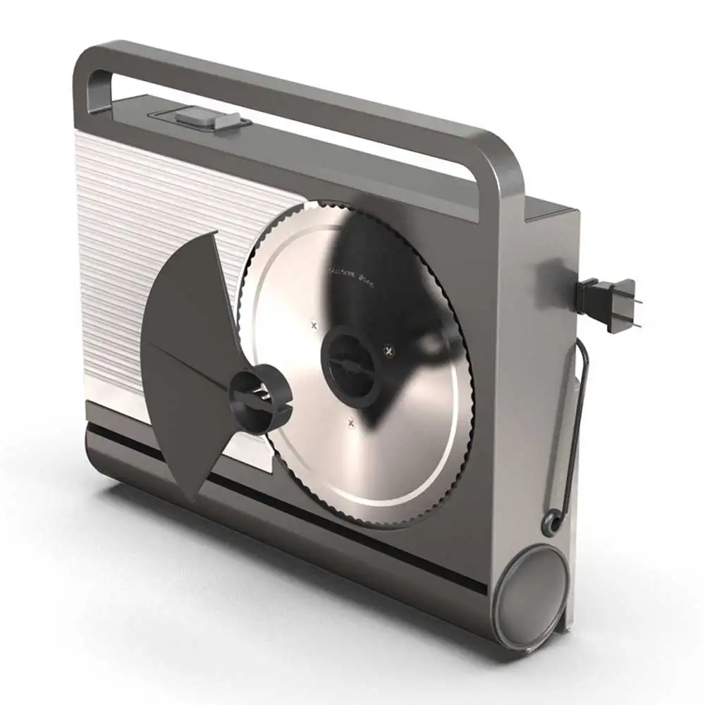 قطاعة متعددة الوظائف قابلة للطي، لحم منزلي محلوق يدويًا، شريحة لحم البقر، لفة لحم البقر الدهني، شرائح الخبز والفواكه