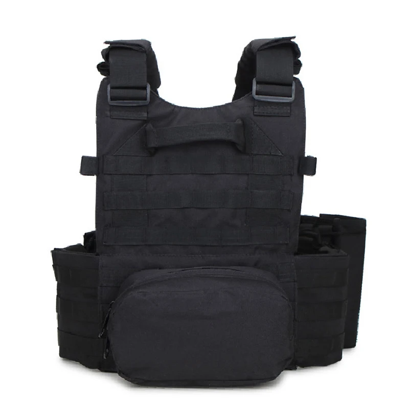 High Quality Oxford Men Tactical Vest Chest Rig Bag Multi-function Outdoor Travel Storage Chest Pack Hip Hop Streetwear Backpack