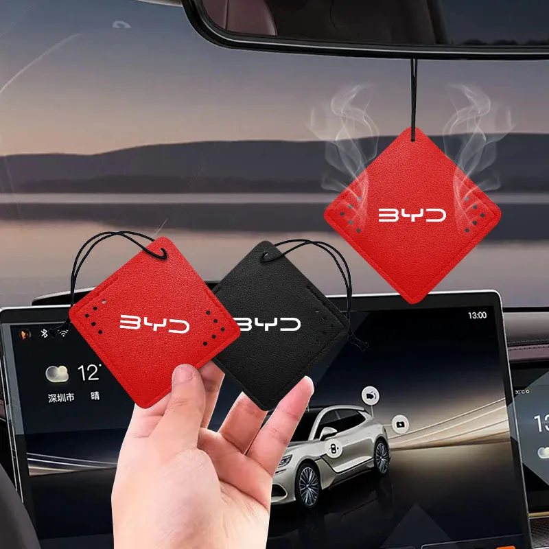 Colgante con emblema de coche, sachet aromático desodorante para habitación, para BYD Qing Song Tang Yuan F3 S6 F0 I3 S7 G3 E5 E2 E1 E3 E9 D1 S8