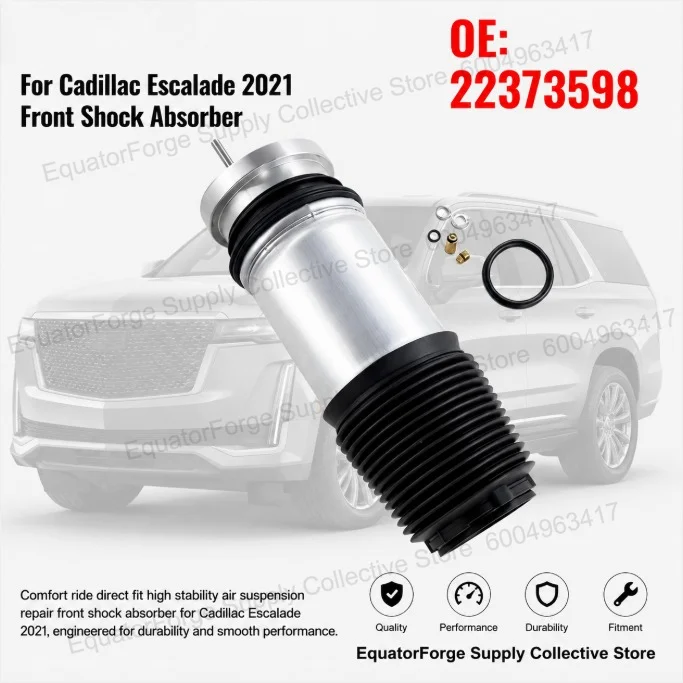 

Comfort Ride Direct Fit High Stability Air Suspension Repair Front Shock Absorber for Cadillac Escalade 2021 - OE 22373598