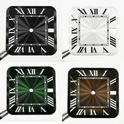 27mm New Watch Accessory Square Dial Modified Arabic Numeral Dial Suitable For Japanese NH35 4RNH35 Automatic Movement