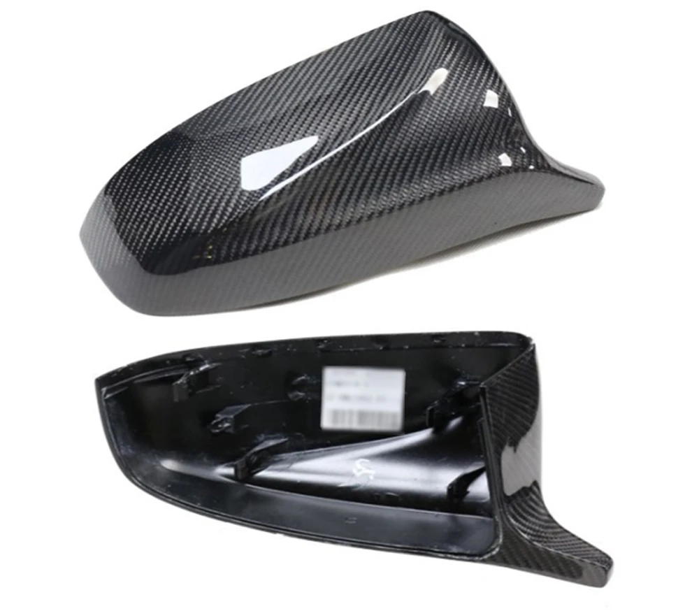 

For X5 E70 2006-2013y Side Mirror Covers Carbon Fiber Material Rearview Mirror Cover Auto Upgrade Facelift Replace Body Parts