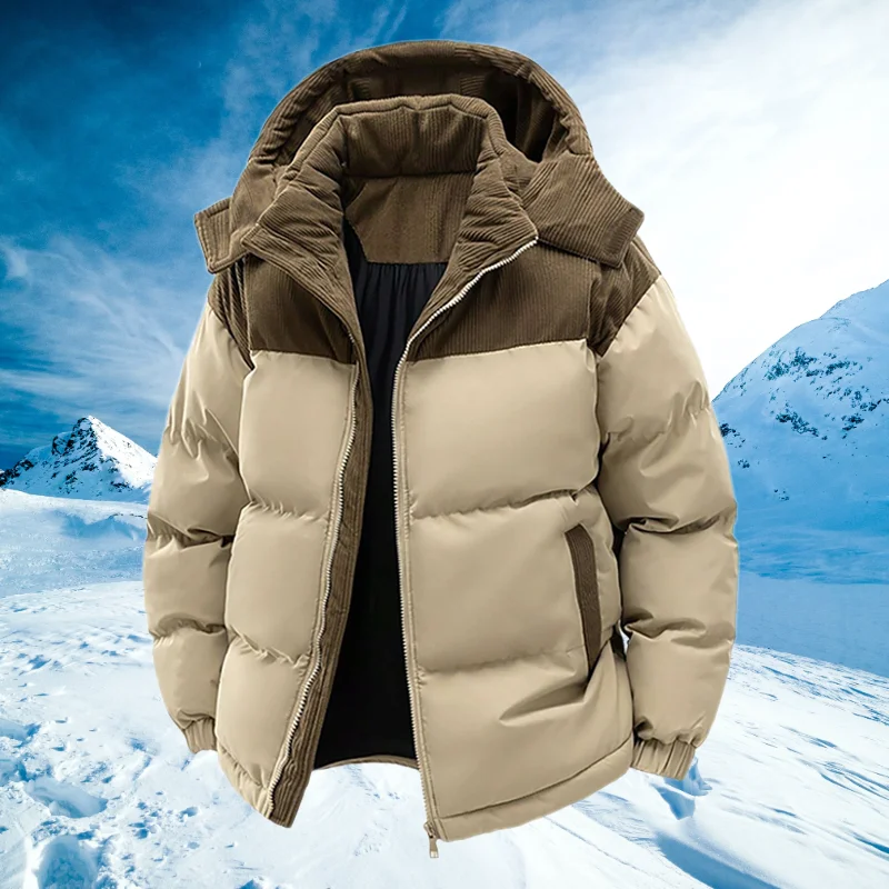 

Новинка 2025 года, зимняя куртка, мужская и женская корейская студенческая утолщенная теплая хлопковая стеганая куртка, уличный лыжный костюм, ветрозащитная куртка-пуховик