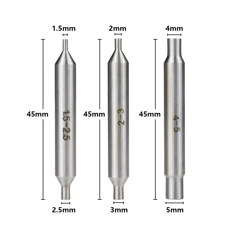 XCAN 1pc Vertical Key Duplicate Machine Guide Pin Key Copy Cutting Machine Parts Tracker Point Guide Pins 1.5-2.5 2-3 4-5