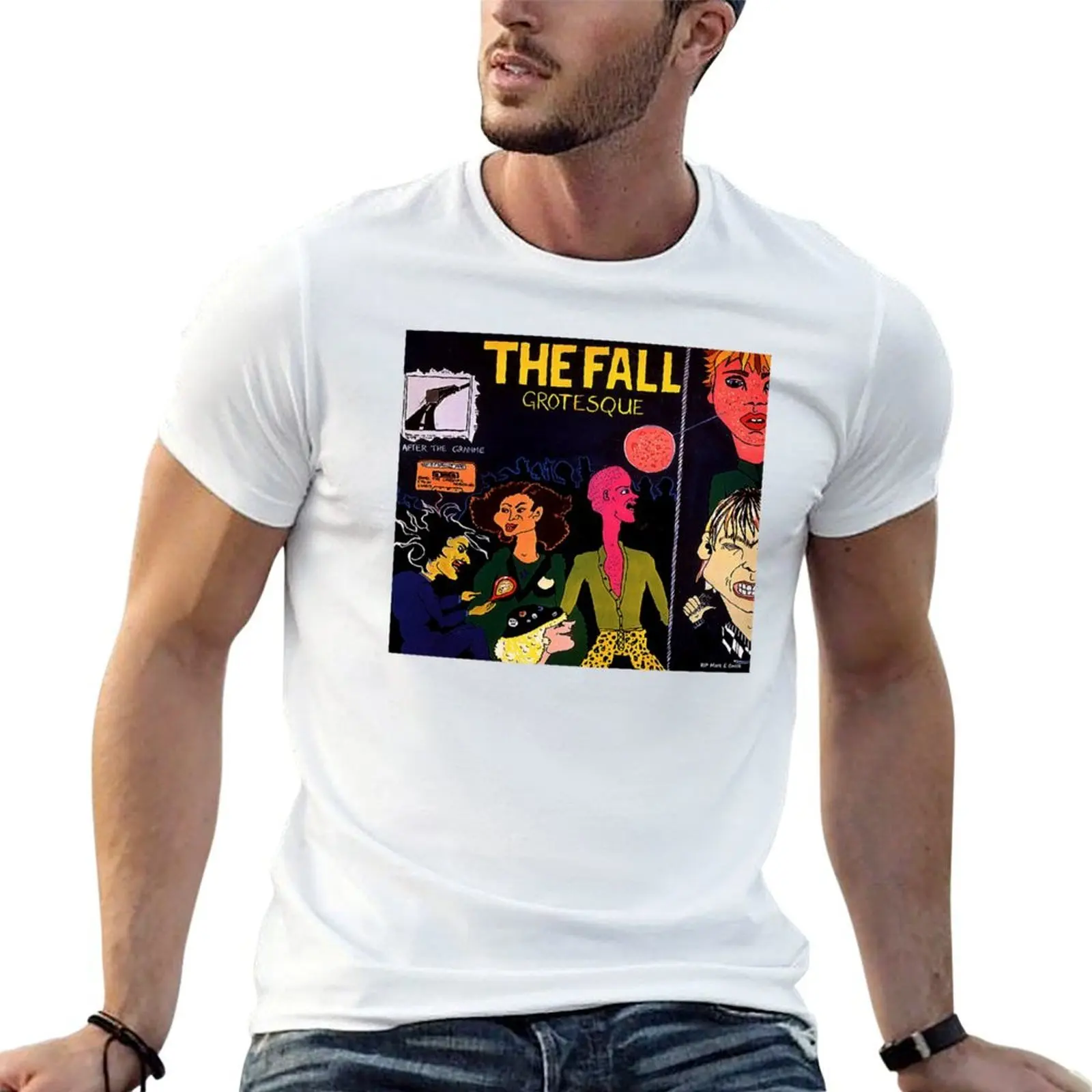 

Grotesque The Fall футболка мужские футболки для мужчин футболки для мужчин хлопковые мягкие мужские футболки высокого качества люксовый бренд футболка