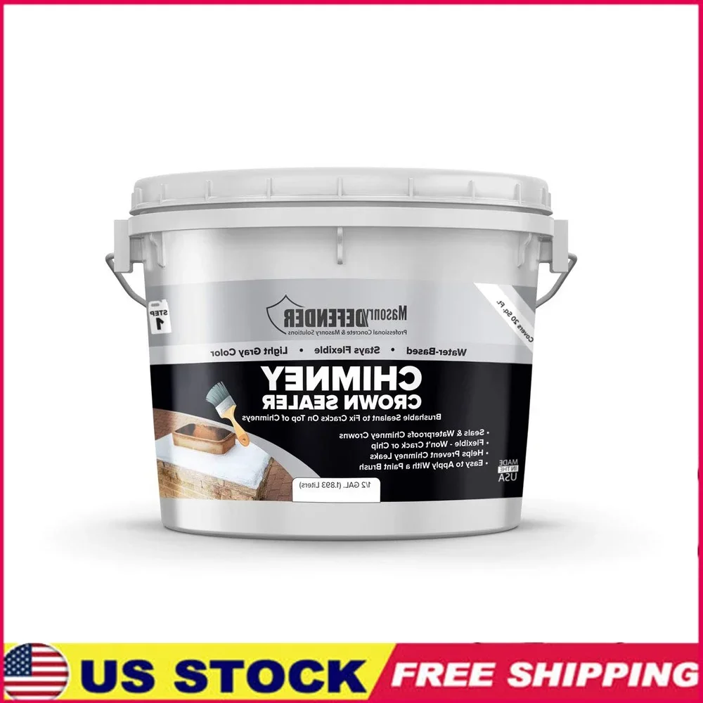 

Герметик для коронки дымохода, водонепроницаемый герметик, гибкий ремонт, дырявые дымохода, легкое нанесение кистей, быстросохнущий эластомерный полимер