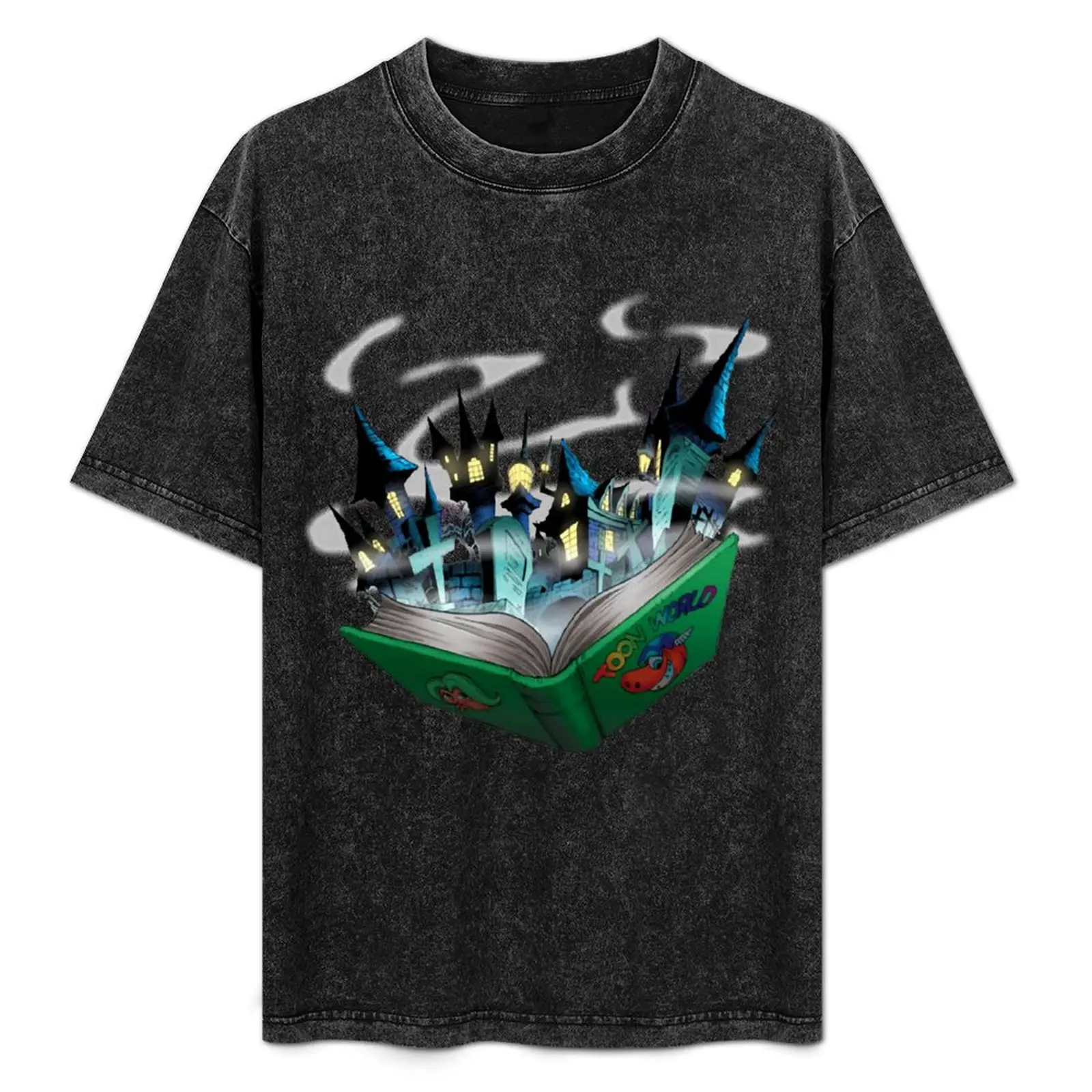 

Toon World T-Shirt Casual Loose Fit Short Sleeve T-Shirt