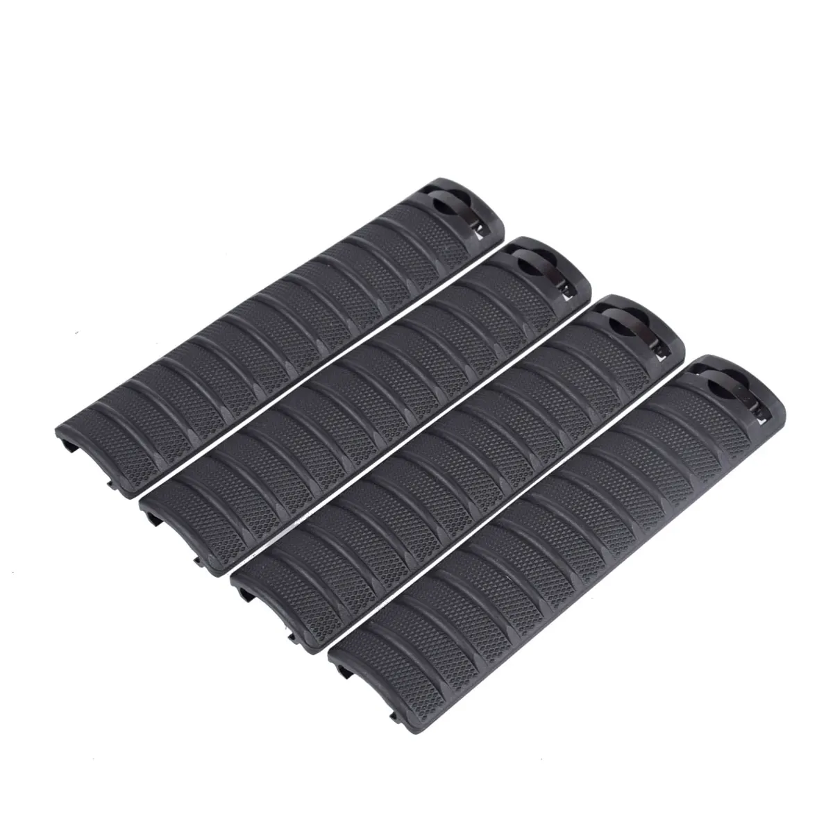 4 pièces chevaliers Armament (KAC) M4 AR-15 Forend assemblage RAS Nylon 11-rib Rail couvre pour 20mm Picatinny Rail accessoires de chasse