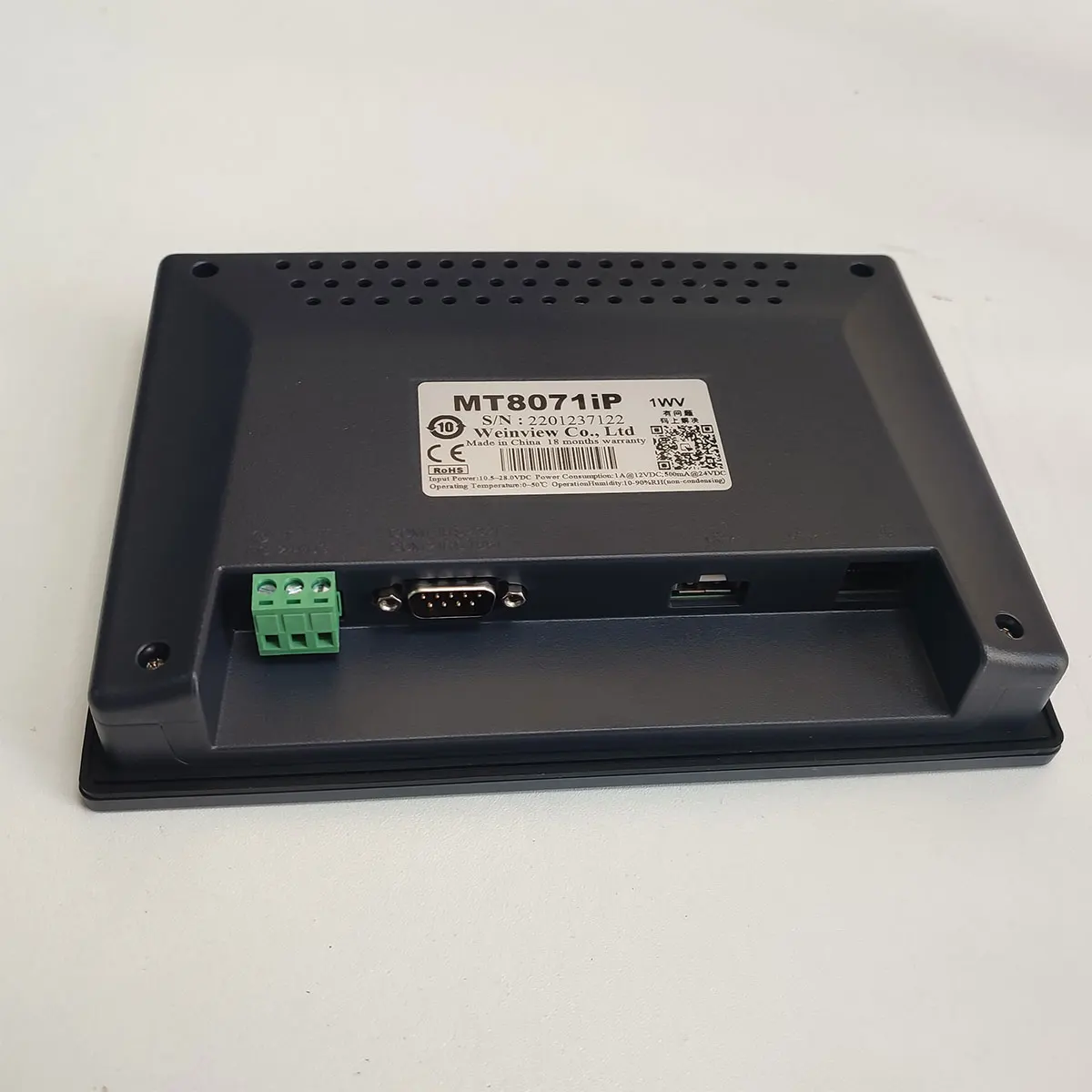 WEINTEK MT8072iP MT8072iE MT8071iP2 MT8071iE WEINVIEW 7 Inch IP IE Series HMI with Ethernet