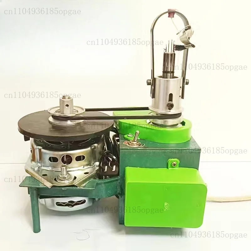 New Automatic Stop-stop Weaving Machine With Thread Breakage High-speed Bearing Frame Cylindrical Webbing Machine With Placket