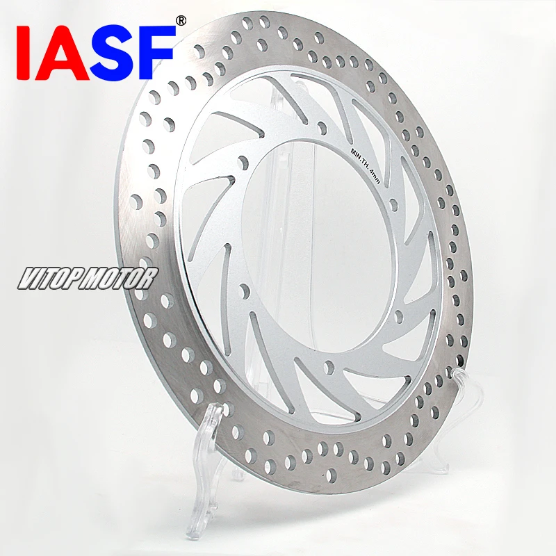 IASF for Yamaha XVS400 96 XVS650 97-04 XVS1100 Drag Star 99-04 XVS650A Dragstar Classic 98-07 Motorcycle Front Brake Disc Rotor - view 5