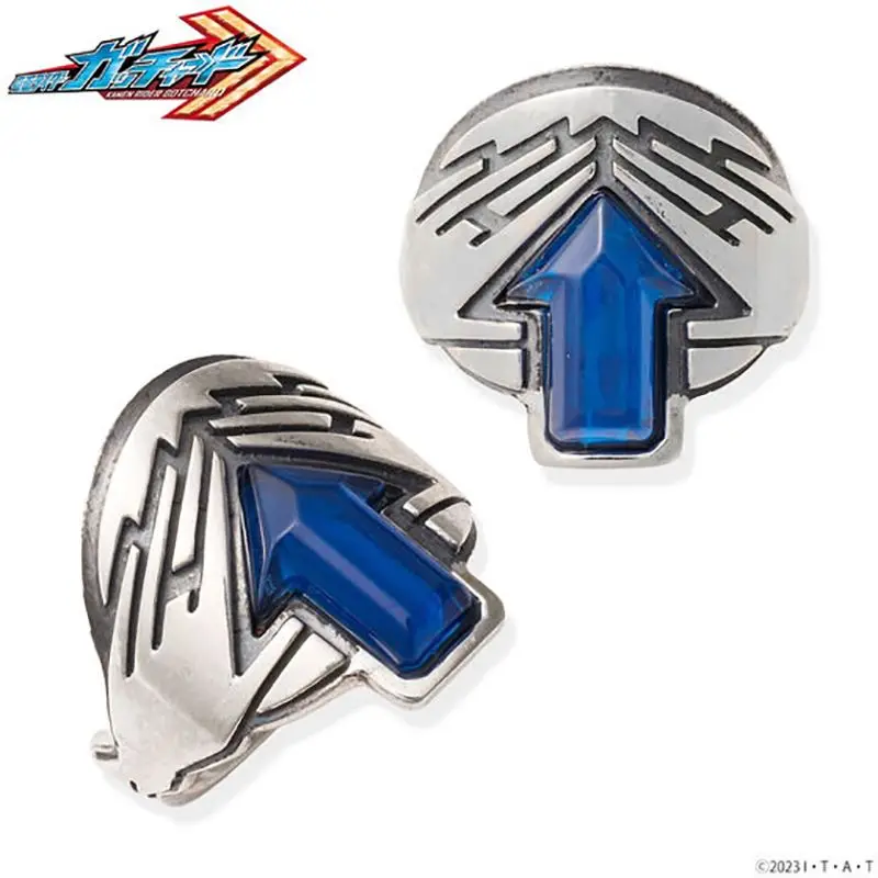 Anillo de plata con figura de Kamen Rider, accesorios exquisitos para Cosplay masculino, joyería para niños, regalo de Festival de dibujos animados de Anime