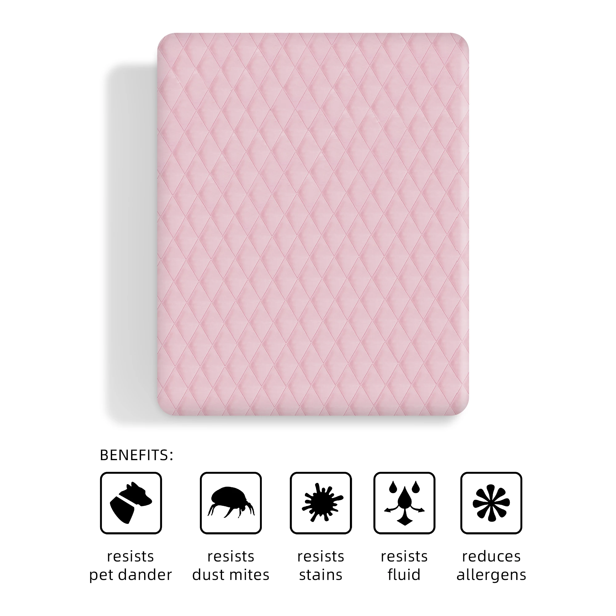 2Pcs,Buy One Selected Color Get One Random Free Quilted Waterproof Mattress Cover, Comfortable Stain & Wrinkle Resistant