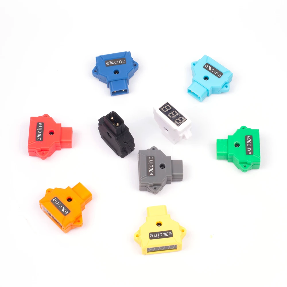 D-TAP DTAP PTAP maßgeschneiderter Spannungsmesser-LED-Anzeige-Monitor für V-Mount Gold Mount B-Mount Brick Battery Kamera-Netzteil DIY