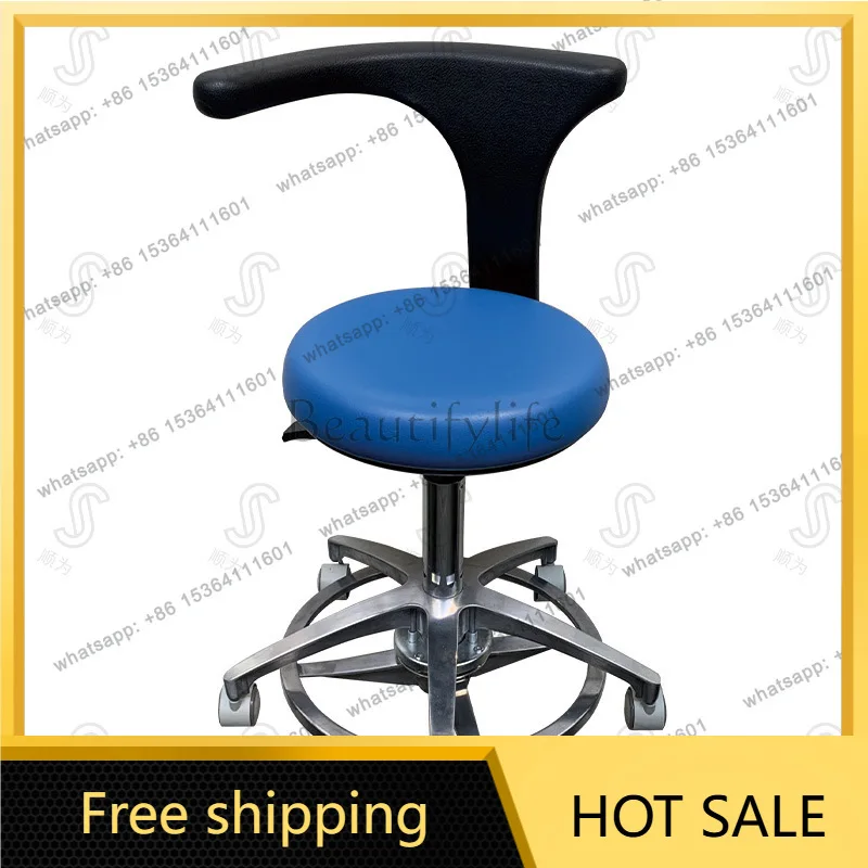 Factory Direct Sales Stomatologist Lift Swivel Chair Hospital Nurse Assistant Swivel Chair