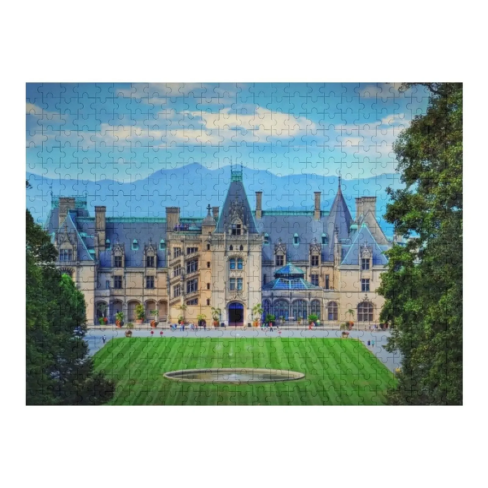 

Biltmore House Jigsaw Puzzle Personalised Name Personalized Name Picture Puzzle