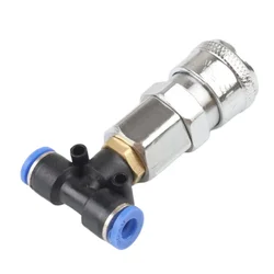 Connector Tube Diameter Connector Pneumatic Fittings Three Way Joint Scope Of Application Straight Through Joint