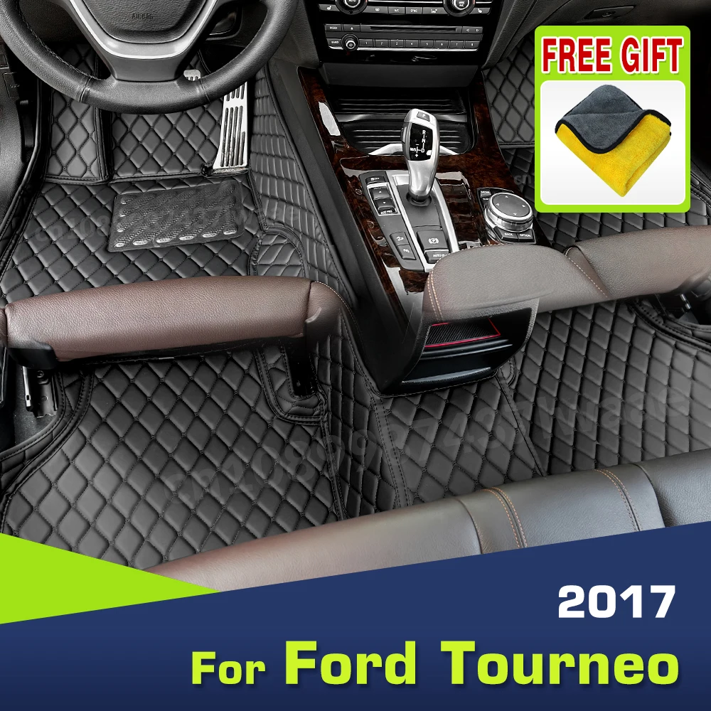 

Автомобильные коврики для Ford Tourneo 2017, изготовленные на заказ автомобильные подушечки для ног, автомобильный ковер, аксессуары для интерьера