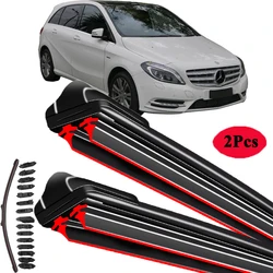 For Mercedes Benz B-Class W246 2016~2019 Windscreen Windshield Wipers Car Accessories B-Klasse B160 B180 B200 Car Wiper Blades