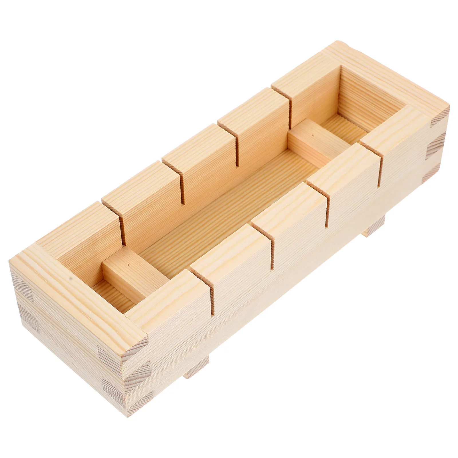 

Wooden Mold Set Rice Roller Press for Beginners Kitchen Tools Nigiri Rolls Cake Biscuits Homemade Diy Non-Toxic