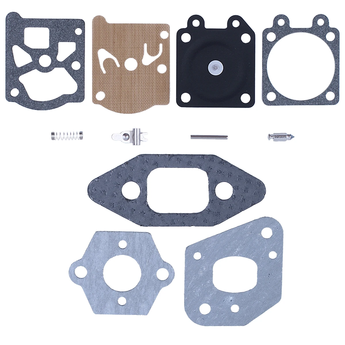 Carburetor Carb Gasket Repair Rebuild Kit For Partner 350 351 370 2-Stroke Chainsaw Replacement Spare Tool Part