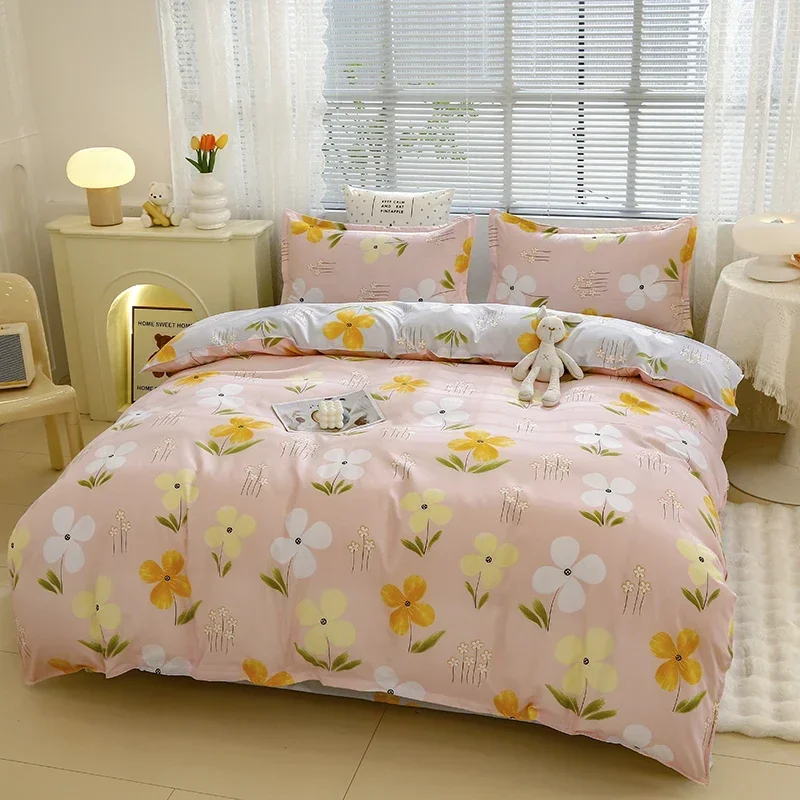 

4-piece bedding set comforter set Soft and comfortable for be suited to four seasons Suitable for the room dormitory