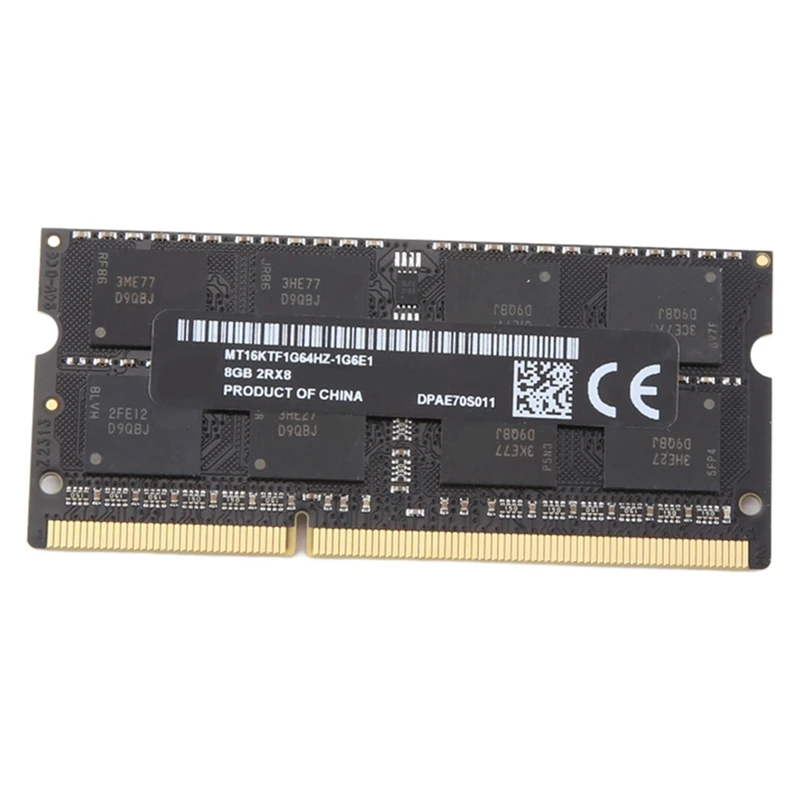 For MT 8GB DDR3 Laptop Ram Memory 1333Mhz PC3-10600 204 Pins SODIMM For Laptop Memory Ram