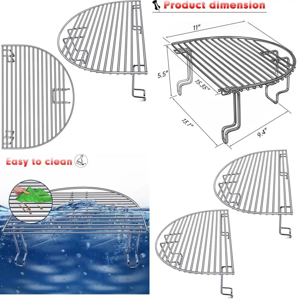 

Сменные решетки для газовых грилей XL Oval, удлиненные круглые решетки для барбекю, аксессуары для приготовления пищи на открытом воздухе и в помещении