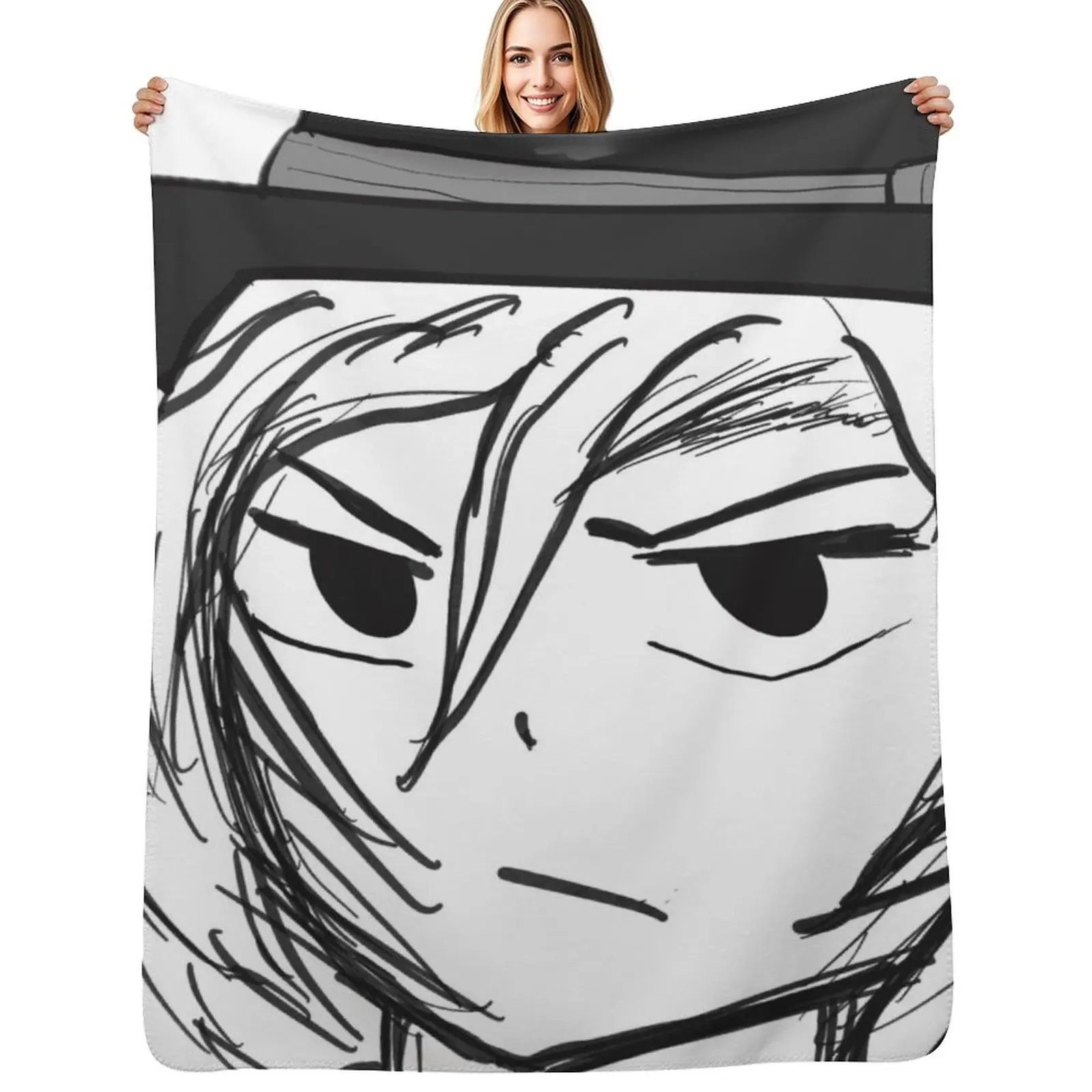 Chibi Chuuya Throw Blanket valentine gift ideas Decorative Beds Blankets For Sofas Flannels Vintage Winter beds Blankets