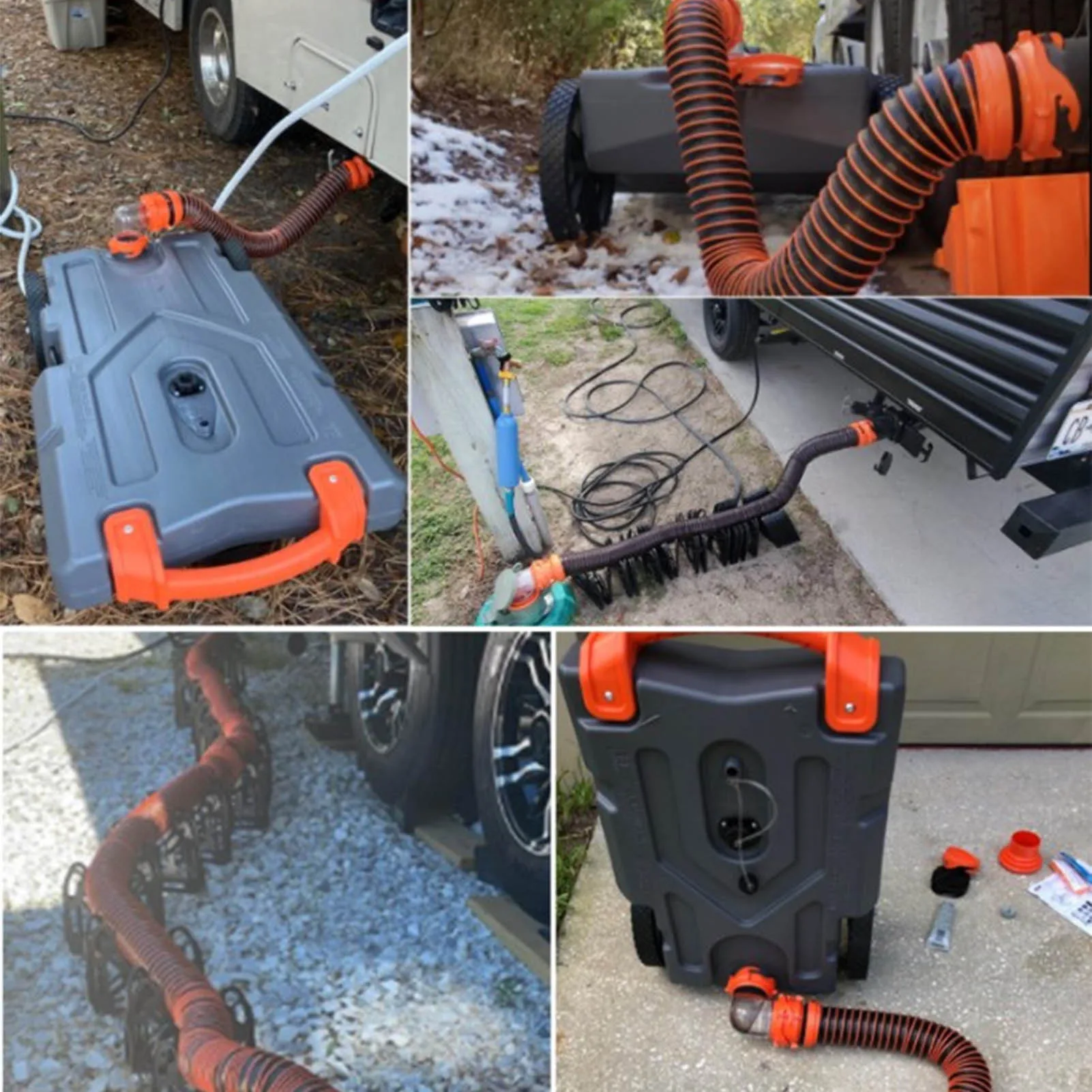 Kolanko węża spustowego RV Kolanko węża kanalizacyjnego RV z pokrywą Łatwa instalacja Złącze węża kanalizacyjnego do jachtu RV Kolanko węża kanalizacyjnego