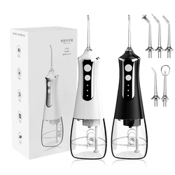 Dental Oral Irrigator Water Flosser Thread Teeth Pick Mouth Washing Machine 5 Nozzels 3 Modes USB 300ml Washing Machine