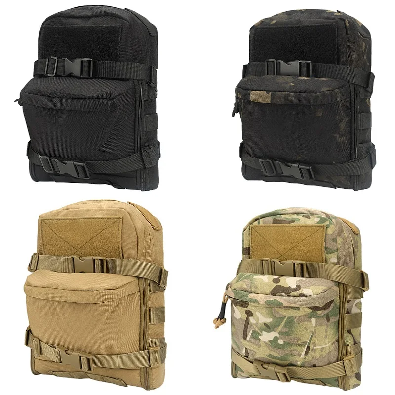 Outdoor Tactical Vest Hydration Bag Lightweight Vest Hydration Backpack MOLLE Accessory Bag Military Hydration Backpack Survival