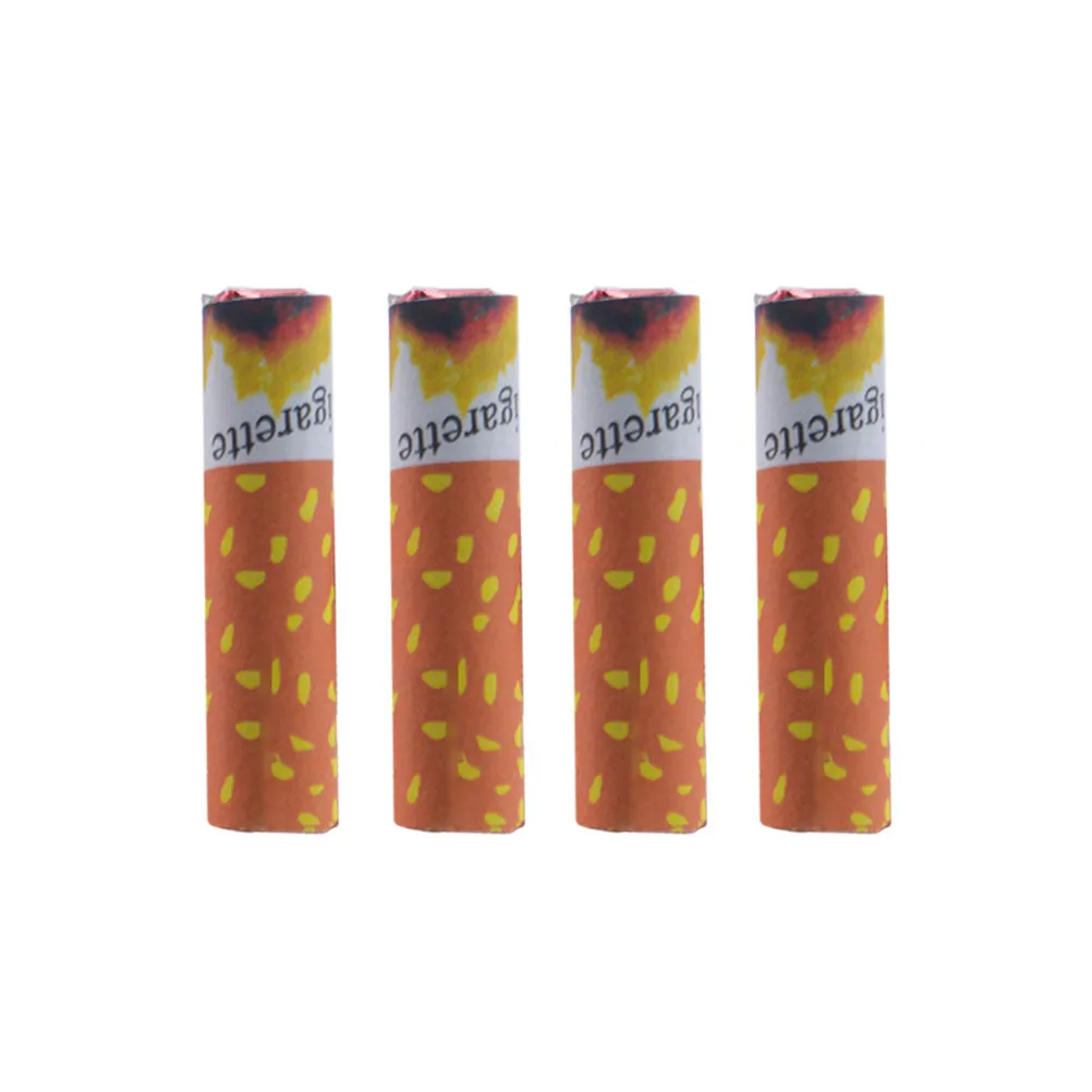 4 pcs Party Halloween Christmas New Year Cosplay Props Prank Toys Smoke Toys Realistic Looking Cigarette Simulation