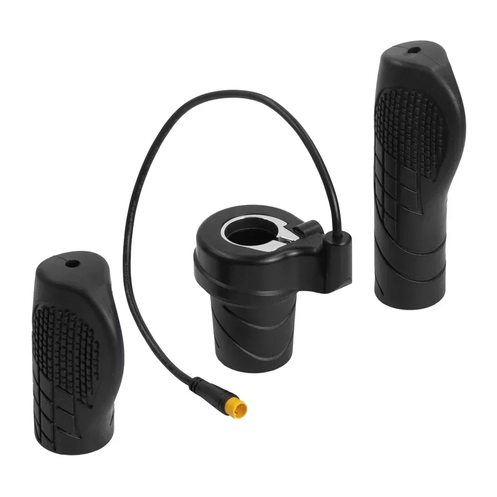 HLHYX Electric Bicycle Right Handle for Electric Bike Scooter Throttle WP SM Connector 36V 48V 72V Half Handle Twist Throttle image 6