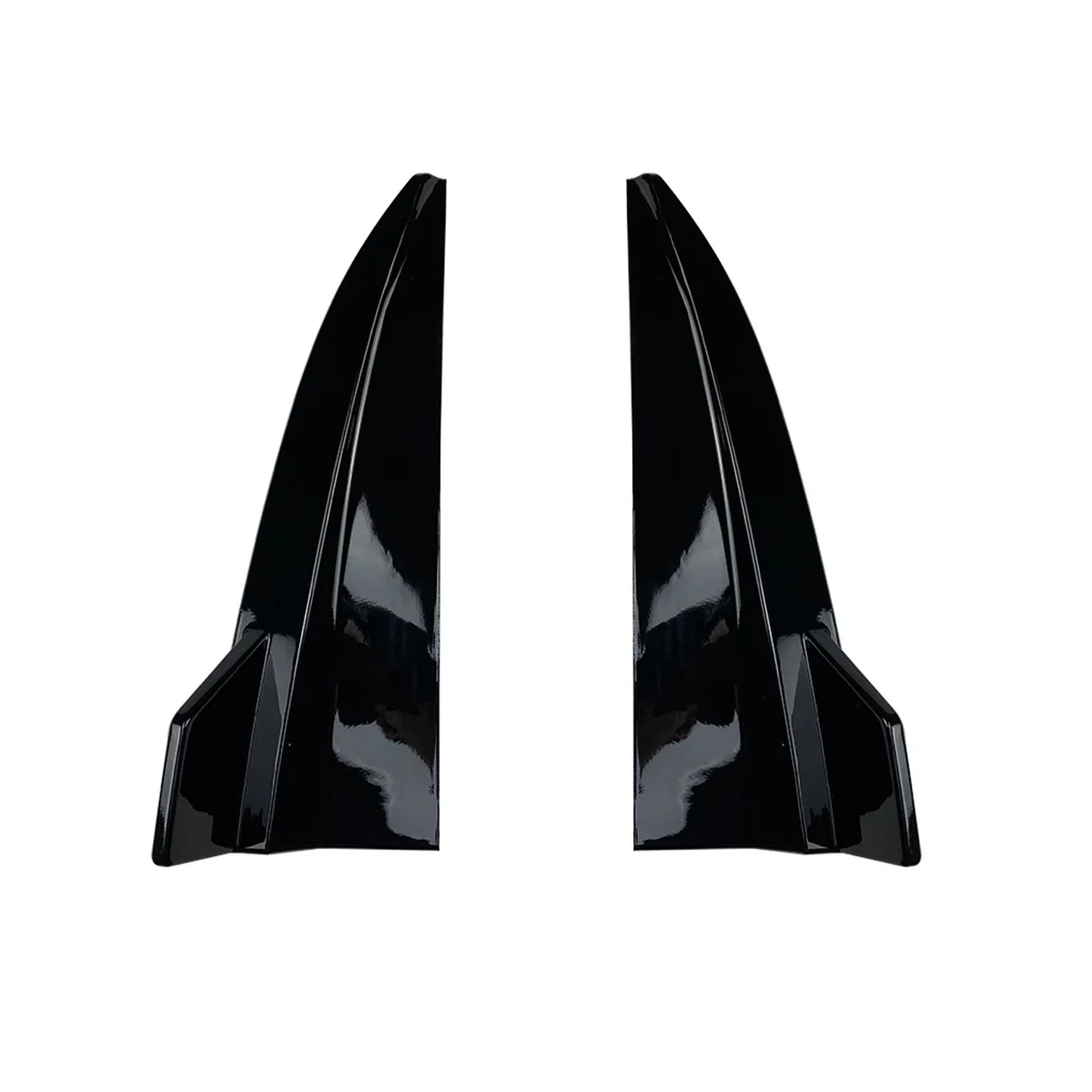 

Car Rear Bumper Diffuser Side Splitters for Mercedes Benz C-Cl Variant Wagon S205 C180 C200 C43 AMG 2015-2020(Black)