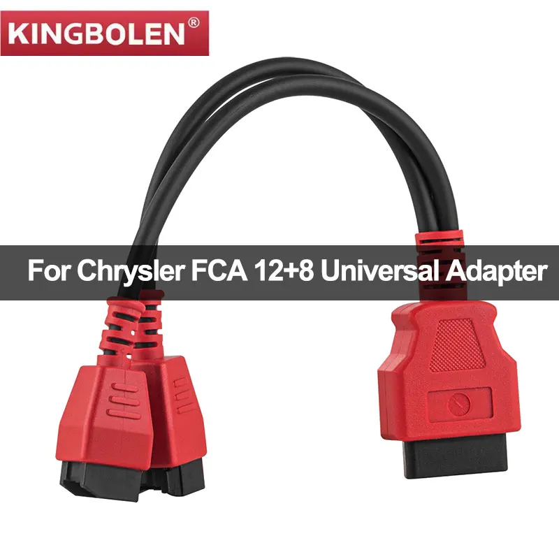 12+8 Universal Adapter Cable bypass Fit For Chryslers Security Gateway Module Work with Autel DS808 Maxisys & LAUNCH X431 seriel