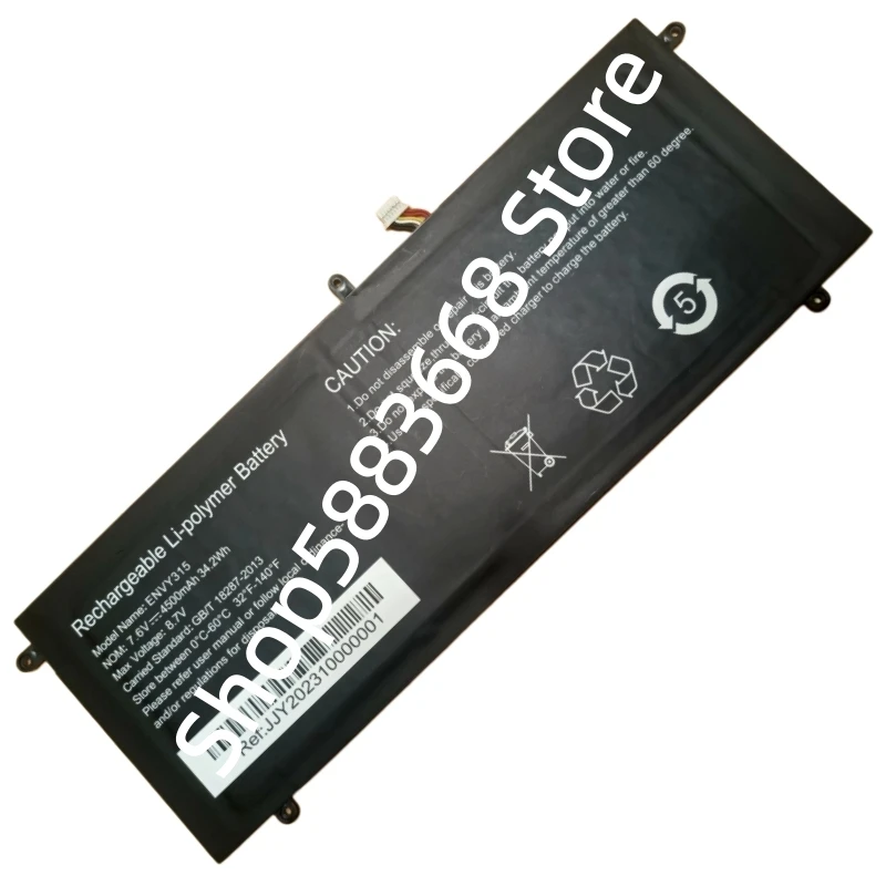 

New ENVY315 7.6V 34.2Wh 4500mAh 7-pin 6-wire Laptop Battery For DEXP Aquilon C15-ICP301 Notebook