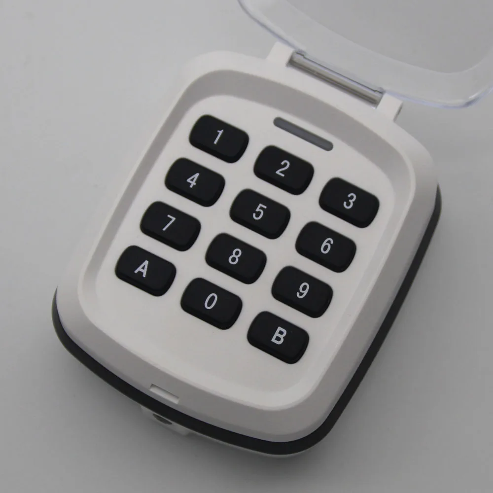 Multi-frequency 280-868MHz Gate Garage Door Key Wireless Keypad Code Remote Control 433MHz 868MHz Door Opener