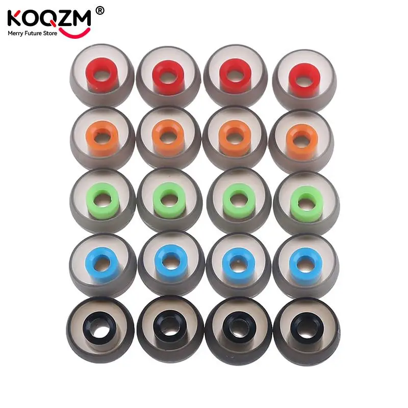 20 Pcs L M S In Oor Tips Oordopjes Oortelefoon Zachte Siliconen In-Ear Oordopjes/Oor Mouw/oor Tip/Oordopjes Voor Oortelefoon
