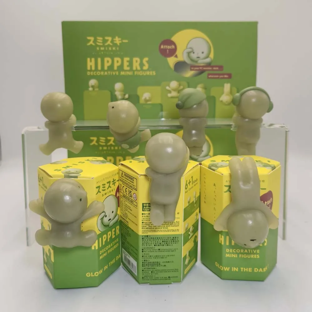 SMISKI Hippers Party Series ديكور شخصيات صغيرة دمية صندوق أعمى ألعاب هدية تزيين المشجعين مجموعة الأطفال هدية