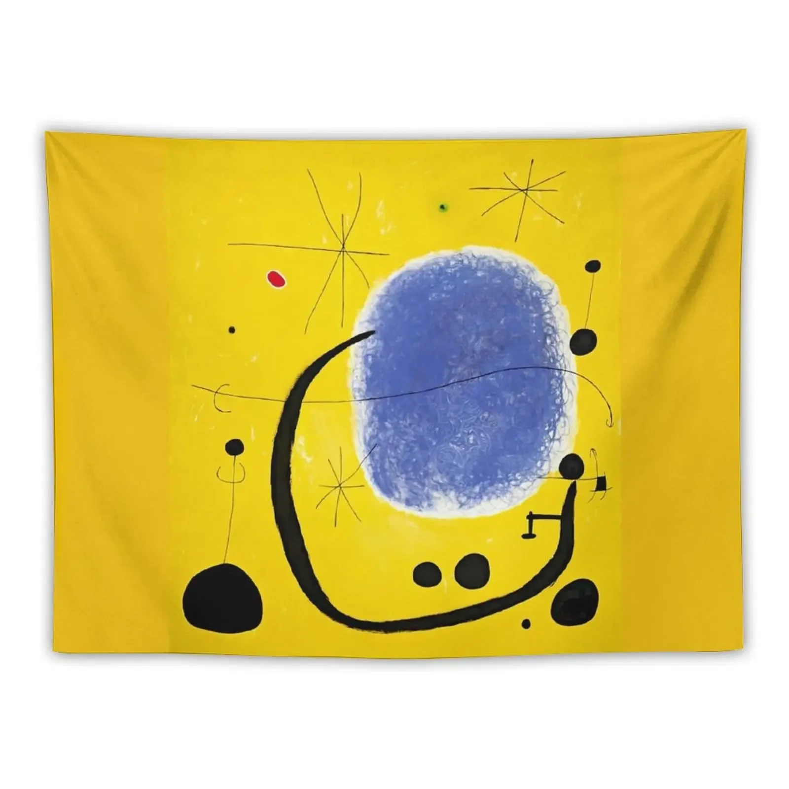 

Joan Miro, Gold des Azurs Tapestry Living Room Decoration Room Aesthetic Tapestry