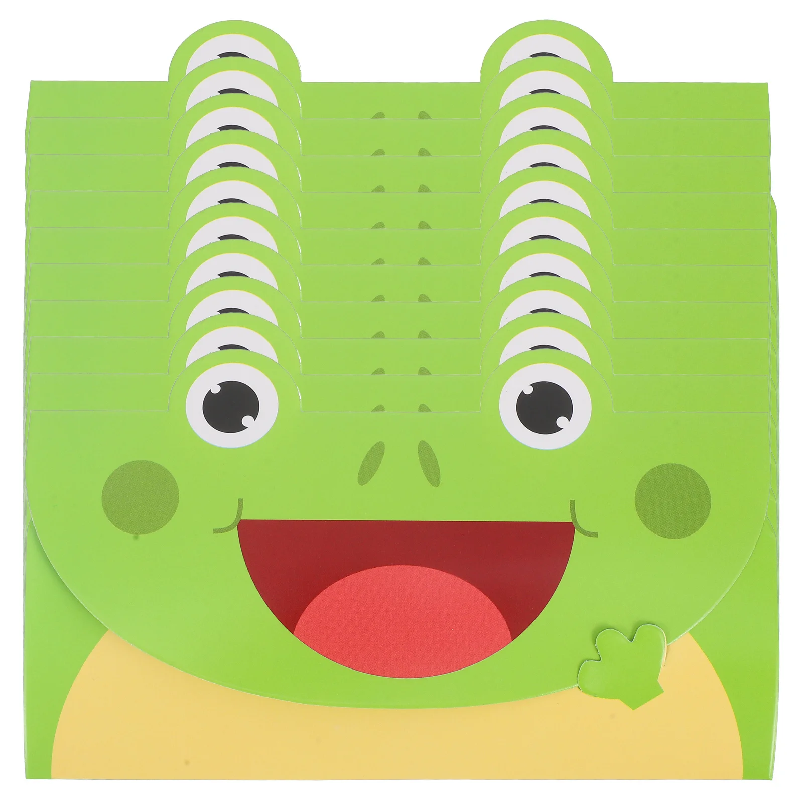 

20Pcs Animal Greeting Cards Cute Lovely Cartoon Design Blank Interior Kids Birthday Party Holiday Celebration Thank You Cards