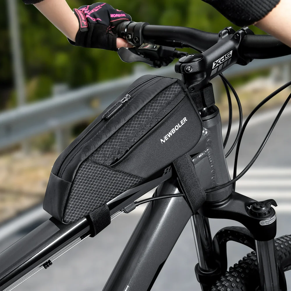 Borsa Da Sella Newboler Per Bici - Telaio Anteriore O Posteriore - 3-13L